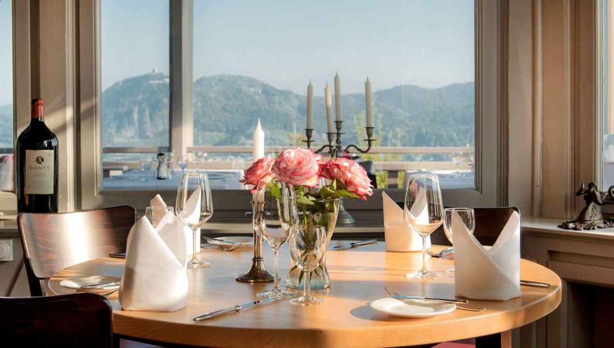 Restaurant am Rolandsbogen - Freier Blick mit toller Atmosphäre