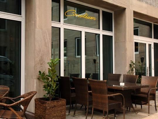 Restaurant Consilium - gemütliche Terasse