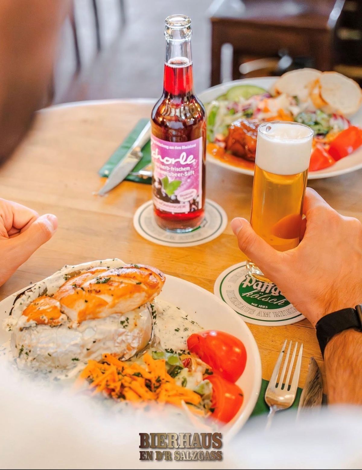 Restaurant Bierhaus en d´r Salzgass - Speisen und Getränke