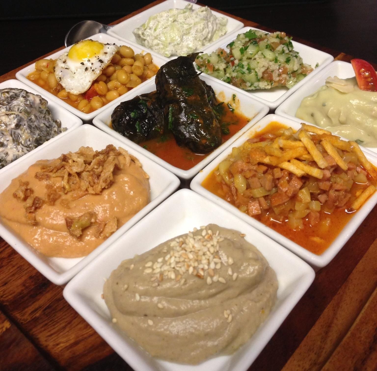 Restaurant Oxin - Ein kleine Auswahl unserer Mezze