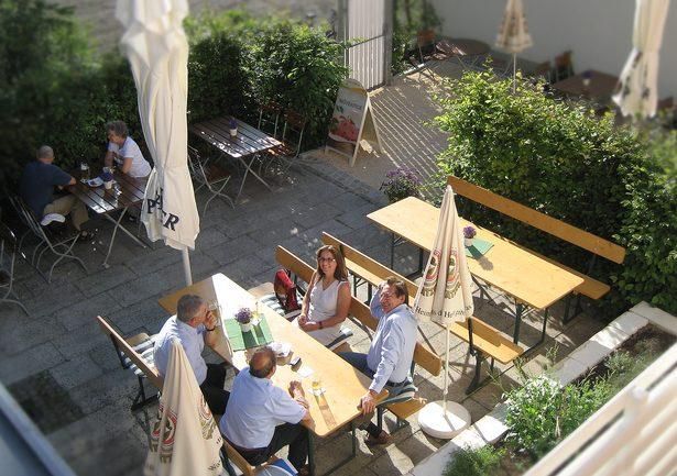 Restaurant Hotel Landgasthof Fischer - Biergarten Hotel Landgasthof Fischer