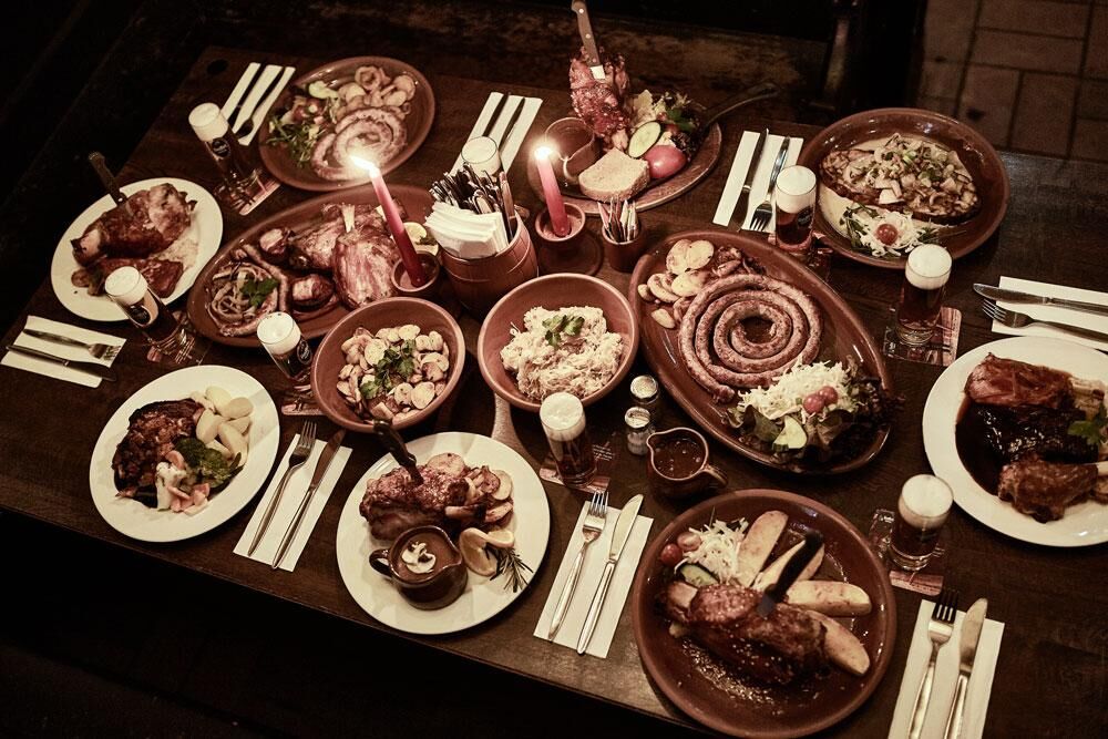 Restaurant Haxenhaus zum Rheingarten - Unsere himmlische Festtafel