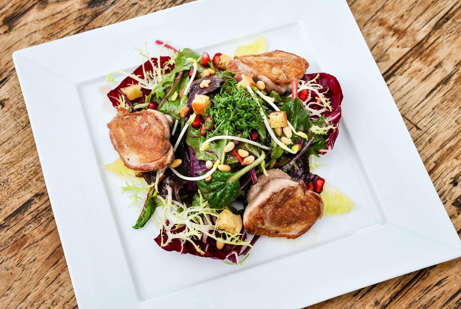 Restaurant am Rolandsbogen - Wildkräutersalat