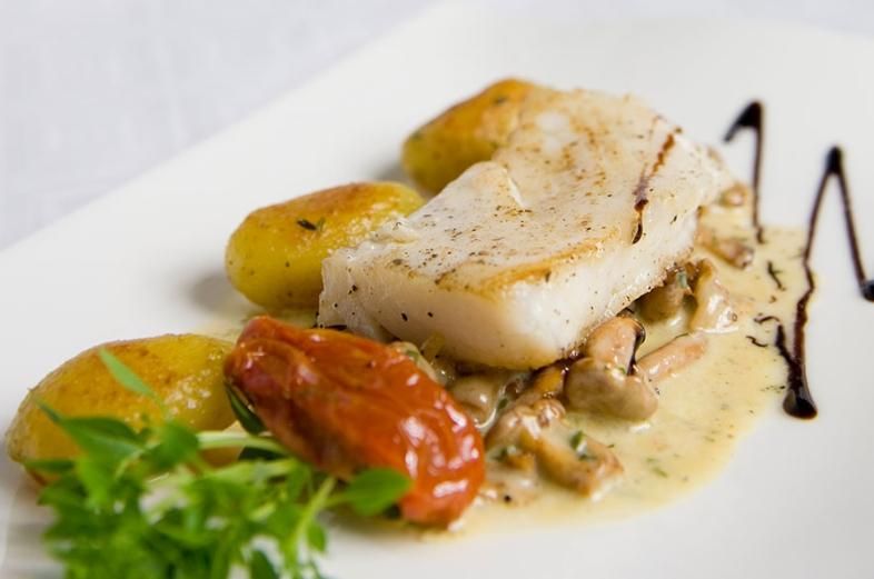 Restaurant Dröppelminna - Fischspeise