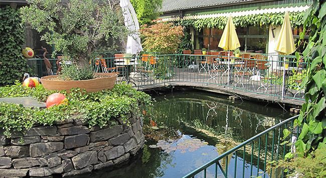 Restaurant Die Glocke - Terrasse mit Ambiente