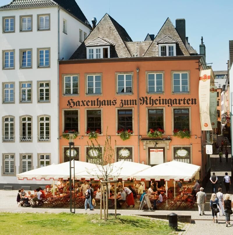 Spargelzeit im Haxenhaus zum Rheingarten | Köln